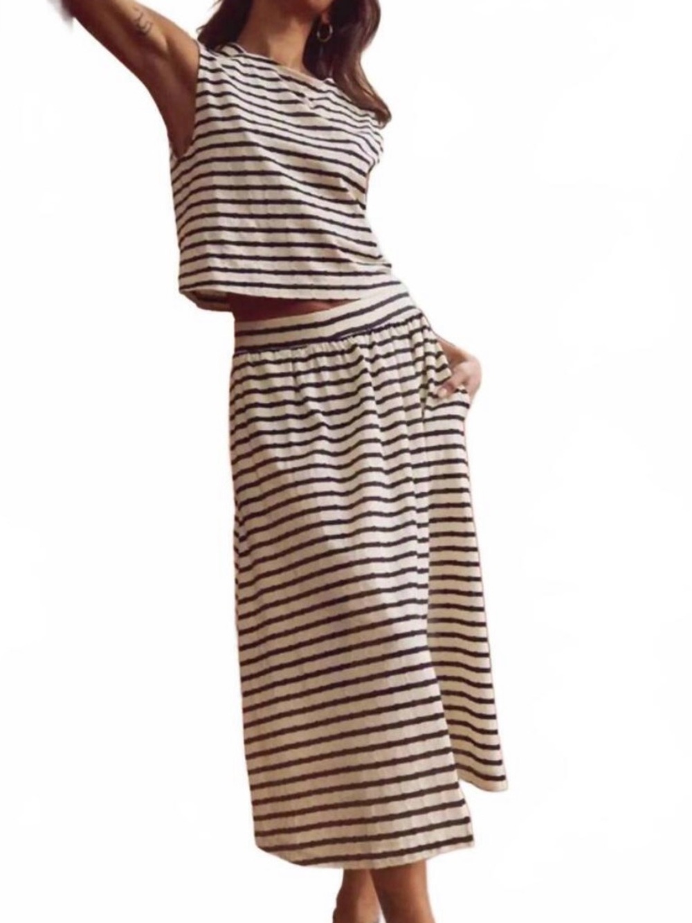 Nation Midi Skirt Set
